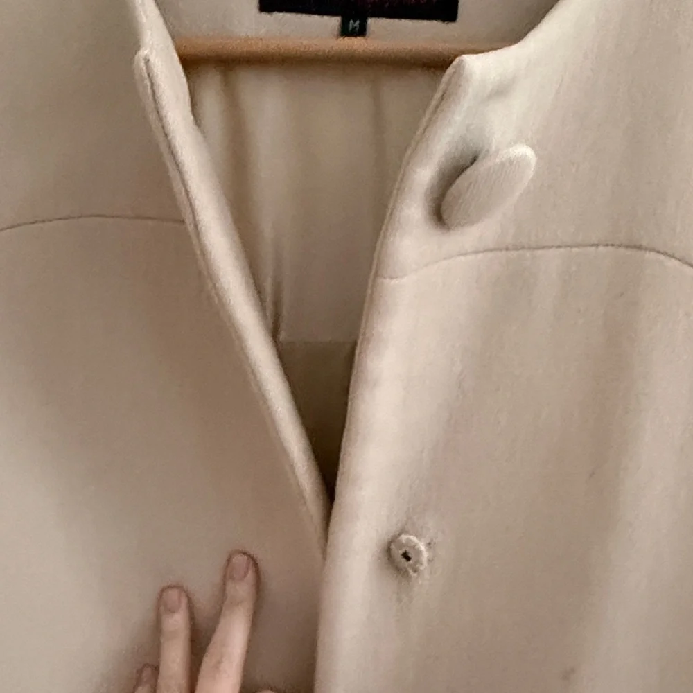 Light Beigh Women's Coat - Picture 5 of 6